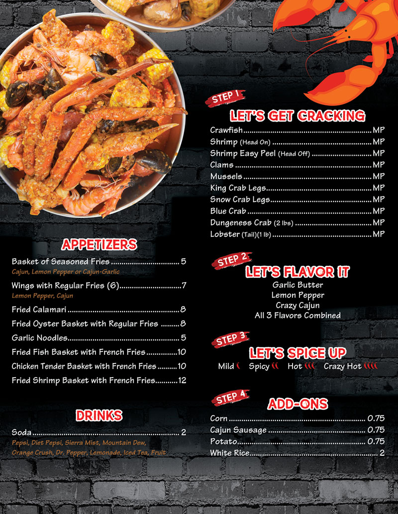 Wild Crab Boil Cajun Seafood